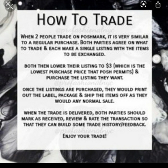 ALL MY TRADES ARE 5 STARS DO NOT LOOK AT PRICES WHEN TRADING I GO BASICALLY HALF - Picture 2 of 2